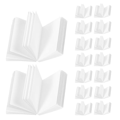 Zerodeko 24Pcs Dollhouse Bücher Miniaturen Leere Bücher Mini -Bücher Modelle Mini Bücher Dollhouse Model Dekoration Tun Spiele Vorräte Doll House Books Requisite von Zerodeko