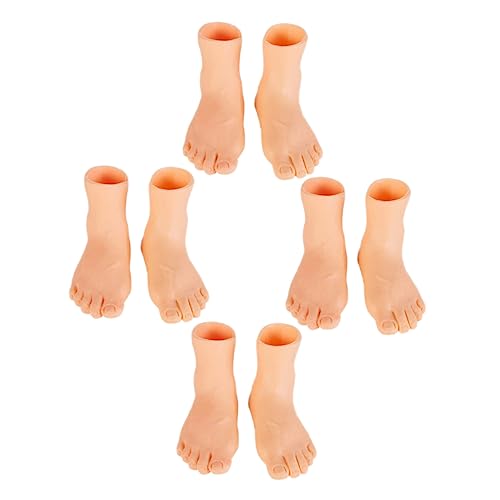 Zerodeko Bezaubernde Fingerpuppe in Fußform 8 Stück Kinder-fingerpuppen Stabiles Material Für Jungen Und Mädchen von Zerodeko