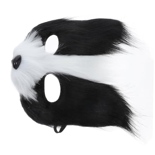 Zerodeko Fuchs Maske Cosplay-tiermasken Maskerademaske Für Fuchs-gesichtsmaske Partymasken Fuchs-cosaply-maske Venezianische Maske Fuchs Cosplay-masken Fuchs-kostüm-masken Flanell von Zerodeko