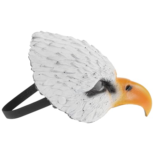 Zerodeko Halloween-Vogelmaske Dekorative Leder-Adlermaske Maskerade-Adler-Kostüm-Requisite Cosplay Lustiges Party-Kostüm-Zubehör von Zerodeko