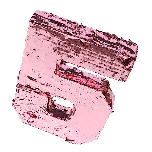 Zerodeko Rosegoldene Pinata Zahl zum Befüllen mit Süßigkeiten Kreative Geburtstagsparty Dekoration Buntes Festival für Feierlichkeiten Zerodeko Rosegoldene Pinata Zahl zum Befüllen mit Süßigkeiten Kreative Geburtstagsparty Dekoration Buntes Festival für Feierlichkeiten von Zerodeko