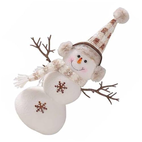 Zerodeko Weihnachts Schneemannfigur mit Hohem Hut Kreative Xmas Dekoration Robuste Weihnachtswichtel Figur Niedliche Weihnachtsdeko für Tisch und Szene Festliche Weihnachtsaccessoire Zerodeko Weihnachts Schneemannfigur mit Hohem Hut Kreative Xmas Dekoration Robuste Weihnachtswichtel Figur Niedliche Weihnachtsdeko für Tisch und Szene Festliche Weihnachtsaccessoire von Zerodeko