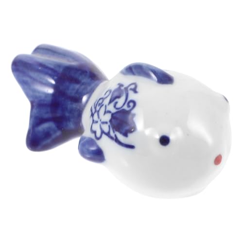 Zerodeko aus blauem und weißem Porzellan Aquarium Höhle Schiff gefälschtes Aquarium Tank Wasser Blase Animal Figures freundschaftsgeschenk Tierornament Aquarienverzierung Keramik von Zerodeko