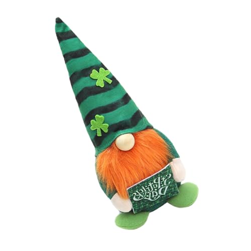 Zerodeko GNOME Puppe St. Patricks Day Festival GNOME Statue für Fotografie GNOME Pygmäen Figur von Zerodeko