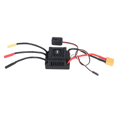 60A RC Bürstenloser ESC -Wasserdichtungsregel für 1/10 Kurzstrecken -LKW mit Verschiedenen Servos, Wasser und Staubdestellten RC RC Racing -Wettbewerben von Zerodis