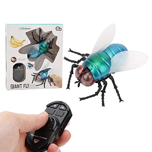 Zerodis Infrarot Fernbedienung Fliegenspielzeug Simulation Insektenfliegenspielzeug Realistisches Tierspielzeug Trickspielzeug Prop für Party oder Geschenk von Zerodis