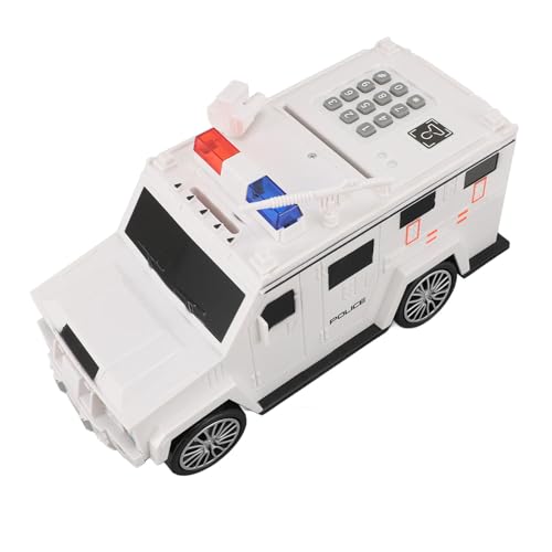 Zerodis Panzerwagen-Sparschwein, Pädagogische Auto-Spardose Zum Geburtstag (White) von Zerodis