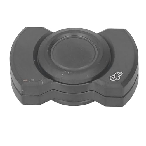 Relief Stress Slider, Tragbares Fidget Slider Spielzeug, Leicht, Ergonomisch, Robust, Multifunktionales Metall für ADHS (Black) von Zerodis