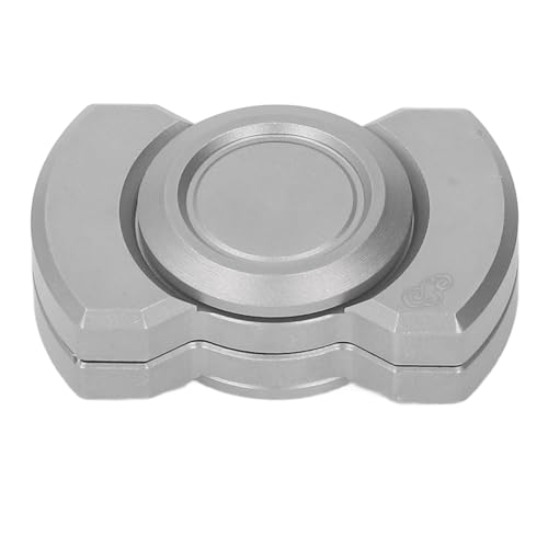 Relief Stress Slider, Tragbares Fidget Slider Spielzeug, Leicht, Ergonomisch, Robust, Multifunktionales Metall für ADHS (Silver) von Zerodis