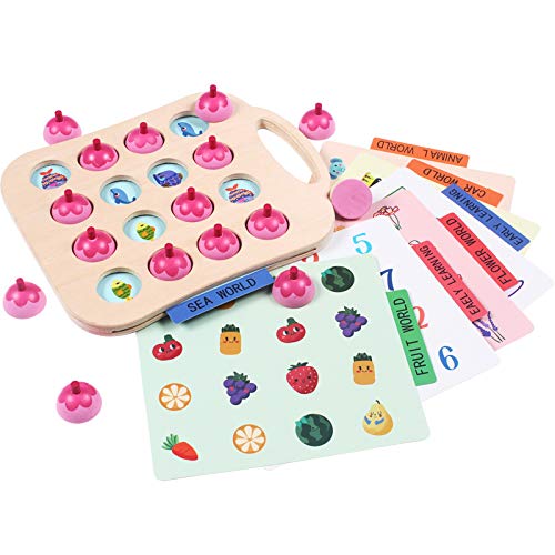 Zerodis Gedächtnistraining Passende Schachspielzeug Holz Paarung Puzzle Spiel Spielset Paare Spielen Stacks Pädagogisches Trainingsspiel Frühe Entwicklung Werkzeug für Zerodis Gedächtnistraining Passende Schachspielzeug Holz Paarung Puzzle Spiel Spielset Paare Spielen Stacks Pädagogisches Trainingsspiel Frühe Entwicklung Werkzeug für von Zerodis