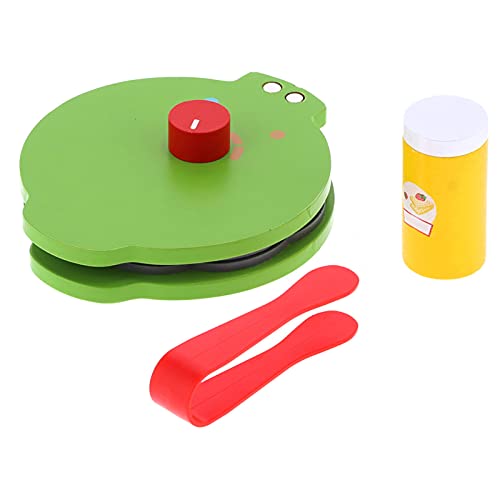 Zerodis Hochsimulierende Küchenpfannkuchen -Maschine Spielzeug mit Neuer Erscheinung, Hölzerne Pfannkuchen -Spielzeug für Spielen, Geeignet für 3+ Jahre Alt Zerodis Hochsimulierende Küchenpfannkuchen -Maschine Spielzeug mit Neuer Erscheinung, Hölzerne Pfannkuchen -Spielzeug für Spielen, Geeignet für 3+ Jahre Alt von Zerodis