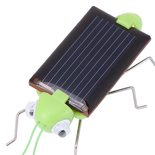 Mini Solar Kakerlake/Grasshopper Solarenergie Kinder Trick Insekten Spielzeug Geschenke(#1) von Zerodis