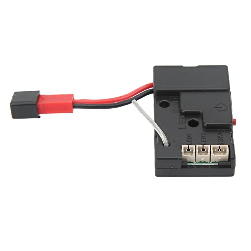 Zerodis RC-Auto-Hauptplatine, Modellspielzeug, Körperteile, Empfänger, Kunststoff, Elektronische Komponenten, Empfängerplatine für WLtoys 1/28 284131 von Zerodis