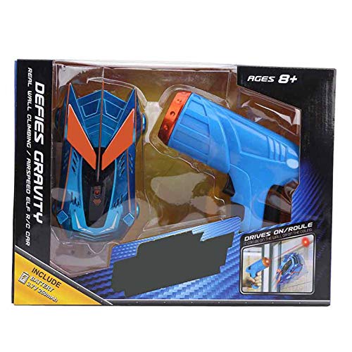 Zerodis RC Car Fahrzeug, Infrarot Follow Light Sensor Wandklettern Rennwagen Allradantrieb Fernbedienung Klettern Rennwagen für Kinder Mädchen(Blau) von Zerodis