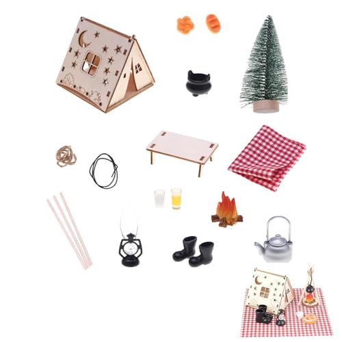 19 Stück Wichtel Zubehör Set, Puppenhaus Möbel und Wichtelhaus Bausatz für Weihnachtsdekoration und Kinder Spielzeug, DIY Wichtelset für Puppenhaus und Adventsdekorationen 19 Stück Wichtel Zubehör Set, Puppenhaus Möbel und Wichtelhaus Bausatz für Weihnachtsdekoration und Kinder Spielzeug, DIY Wichtelset für Puppenhaus und Adventsdekorationen von ZesNxj
