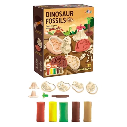 Bunter Luftton – Lufttrockener Modelliermasse | Clay Set Modellieren, Creative Ultra Soft Light Clay Arts and Crafts Kits Modelling Clay & Perk Geschenk für Kinder Geburtstag von Zestivra