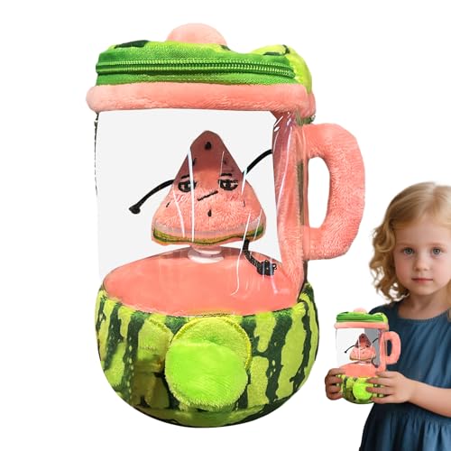 Plüschtier - 16cm Weiche Stofffigur, Lustige Fruchtmixer Puppe, Kreatives Spielzeug | Kuschelige Sammelpuppe Für Kinder, Erwachsene, Wohnzimmer Plüschtier - 16cm Weiche Stofffigur, Lustige Fruchtmixer Puppe, Kreatives Spielzeug | Kuschelige Sammelpuppe Für Kinder, Erwachsene, Wohnzimmer von Zestivra