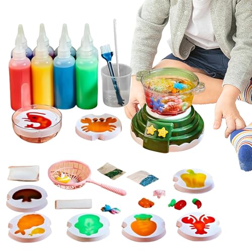 Wassergel-Bastelset – Wassergel-Set, kreatives handgemachtes Wasserspielzeug, sicheres kreatives magisches Gel-Spielzeug für Mädchen, Kinder ab 3 Jahren, magische Wasserfee, 3D-magische Wasserfee, mag von Zestivra