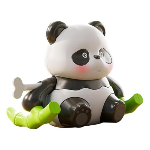 Zestivra Gehendes Panda-Spielzeug, Aufzieh-Panda,Aufziehbares Tierspielzeug - Pädagogisch realistisches Panda-Figurenspielzeug, süßer Tanzender schwingender Panda, aufziehbares Tierspielzeug für von Zestivra