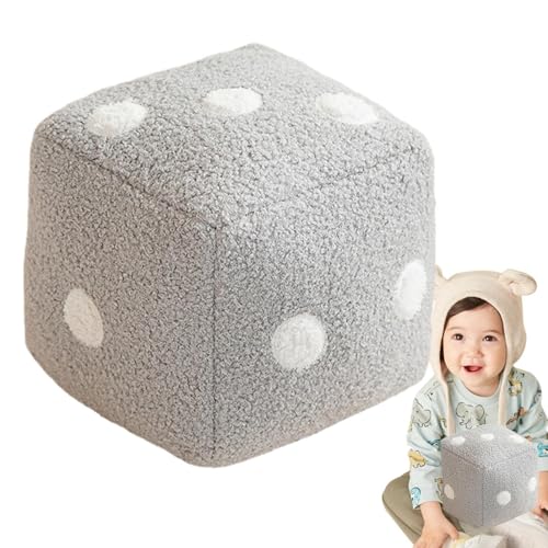 Fuzzy Dice – Plüsch-Würfelkissen-Zubehör, klassische Retro-Auto-Dekoration, Plüsch-Spielwürfel, lustiges Auto-Zubehör, Weihnachtsgeschenke für Autos, LKWs, SUVs, klassische Dekoration von Zestvria