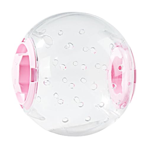 Hamsterspielzeug - Transparent 7 -Zoll Running Ball | Stummes und atmungsaktives Hamsterrad für Zwerghamster, ideal für Bewegung und Spaß an kleinen Haustieren von Zestvria