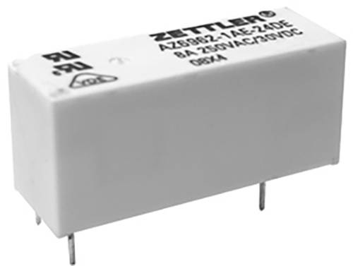 Zettler Electronics AZ6962-1AE-24DE Printrelais 24 V/DC 10A 1 Schließer von Zettler Electronics