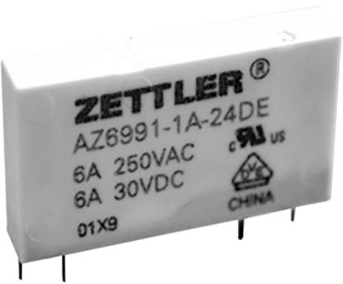 Zettler Electronics AZ6991-1A-12DE Printrelais 12 V/DC 8A 1 Schließer von Zettler Electronics