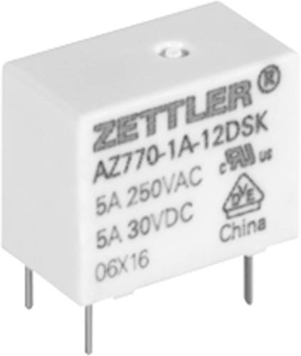 Zettler Electronics AZ7709-1AE-12DSEF Printrelais 12 V/DC 5A 1 Schließer von Zettler Electronics