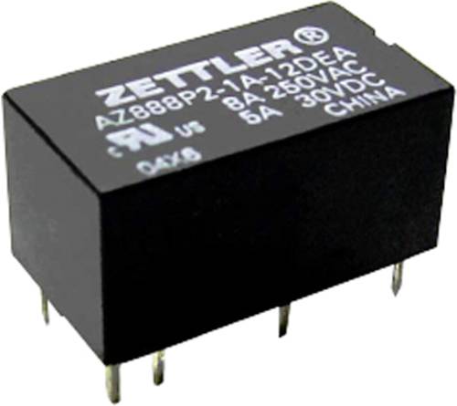 Zettler Electronics AZ888-1A-24DE Printrelais 24 V/DC 8 1 Schließer von Zettler Electronics