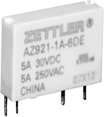 Zettler Electronics AZ921-1AE-12DEF Printrelais 12 V/DC 5 1 Schließer von Zettler Electronics