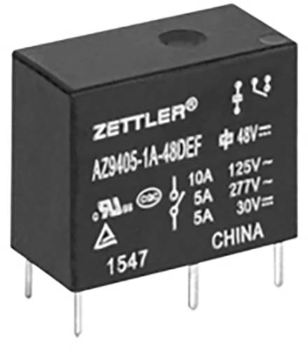 Zettler Electronics AZ9405-1A-24DSEF Printrelais 24 V/DC 10A 1 Schließer von Zettler Electronics