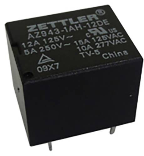 Zettler Electronics AZ943-1CH-5DE Printrelais 5 V/DC 15A 1 Wechsler von Zettler Electronics