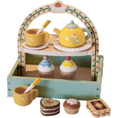 1set Pretend Küche Kinder Spielen Schrank Deluxe Holz Kleinkind Küche Pretend Spielzeug Für Bildungs ​​kleine Mädchen von Zghhc