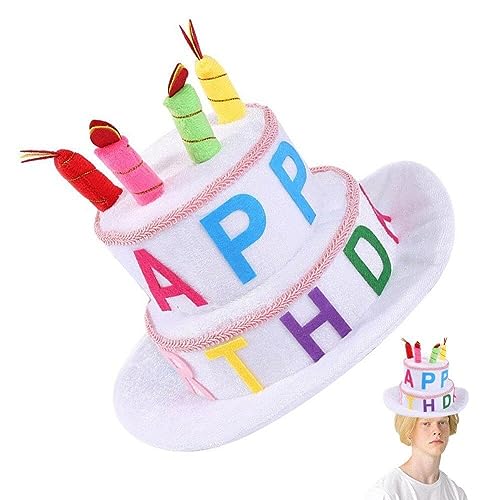 Zghhc Geburtstagspartyhut, Niedliche Geburtstagskuchenform, Dekorative Kappe, Kostümpartyhut, Kostümzubehör Für Kinder von Zghhc
