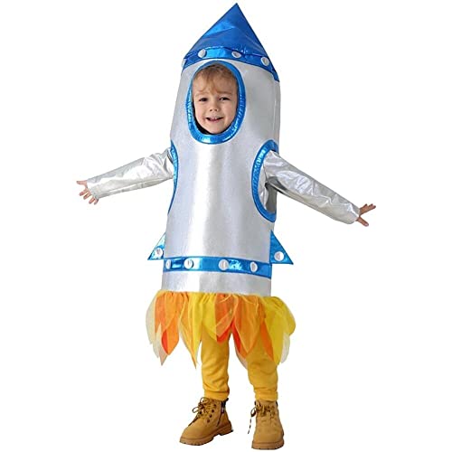 Zghhc Raketenschiff-kostüm Für Kinder – Space-shuttle-kostüm – Raumschiff-verkleidung – Neuartiges Raketenschiff-kostüm Für Kinder von Zghhc