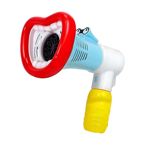 Zhadyu Automatische Bubble Machine, Bubble Machine für Kinder,Netter großer Mund Handheld Bubble Blower - Tragbares Sprengspiel, Handheld Cool Outdoor -Spielzeug für Kinder Erwachsene Teenager von Zhadyu