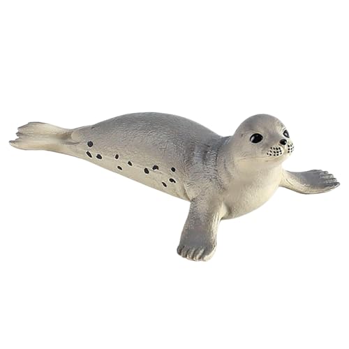 Zhadyu Polare Tiere Spielzeug, antarktische Tiere Figuren - Seal Modell MINIDUCE REALISTISCH,Model Szenen -Kit Science Education Cognition Ornamente, für Kinder Mädchen von Zhadyu