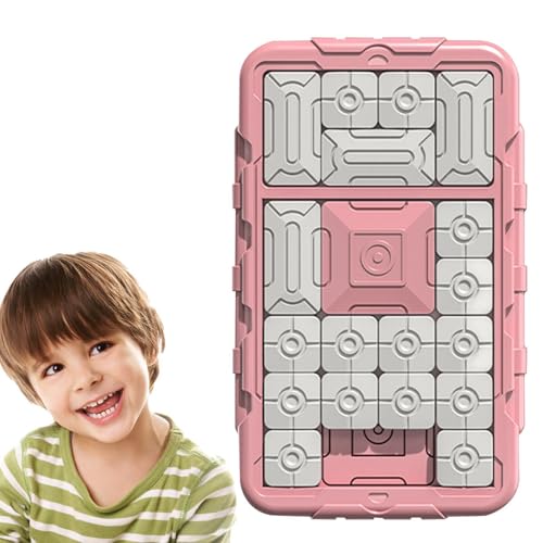 Zhadyu Slide Puzzle Toy, Dia Puzzle Game,Rätsel Spielzeug gleitende Hirnteaser Herausforderungen - Kinderlernaktivitäten, tragbares lustiges Brettspiel für Studenten, Mädchen, von Zhadyu