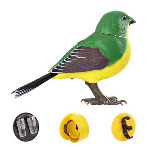 Zhadyu Vogel Spielzeug Für Kinder - Elektrischer Singvogel,Niedliches Realistisches Tier Interaktives Sensorikspiel Für Schreibtisch Deko Raum Wartebereich Zhadyu Vogel Spielzeug Für Kinder - Elektrischer Singvogel,Niedliches Realistisches Tier Interaktives Sensorikspiel Für Schreibtisch Deko Raum Wartebereich von Zhadyu