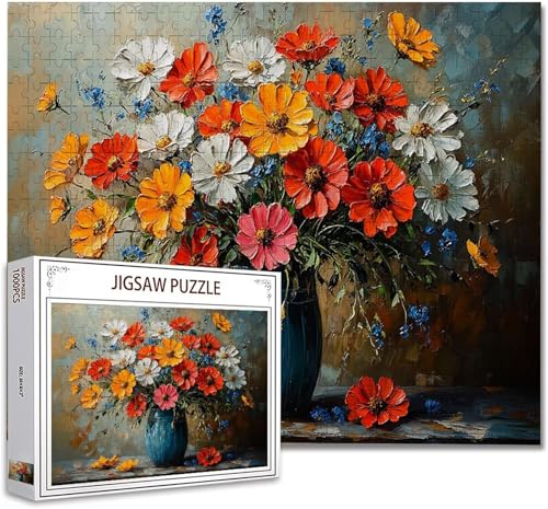 Puzzle 3000 Teile Blume Puzzle Erwachsene Groß Panorama, Klassische Schwerpuzzle PäDagogisches Spiel Herausforderung Impossible Kunstpuzzle, Compact Box Mit Poster Geschenke für Frauen/MäNner T-9 Puzzle 3000 Teile Blume Puzzle Erwachsene Groß Panorama, Klassische Schwerpuzzle PäDagogisches Spiel Herausforderung Impossible Kunstpuzzle, Compact Box Mit Poster Geschenke für Frauen/MäNner T-9 von Zhagynob
