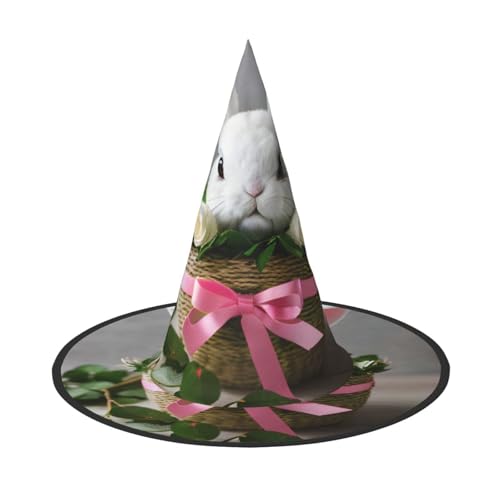 ZhanGM Bunny Rosette Halloween Hut - Erwachsene Kostüm Zubehör Party Maskerade Damen Cosplay Kleid Faltbare Dekorationen von ZhanGM