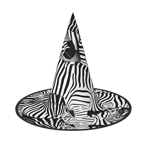 ZhanGM Zebra Halloween Hut - Erwachsene Kostüm Zubehör Party Maskerade Damen Cosplay Kleid Faltbare Dekorationen von ZhanGM