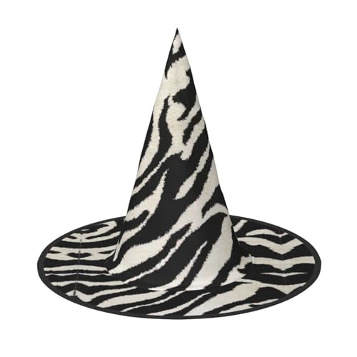 ZhanGM Zebra Tier Halloween Hut - Erwachsene Kostüm Zubehör Party Maskerade Damen Cosplay Kleid Faltbare Dekorationen von ZhanGM