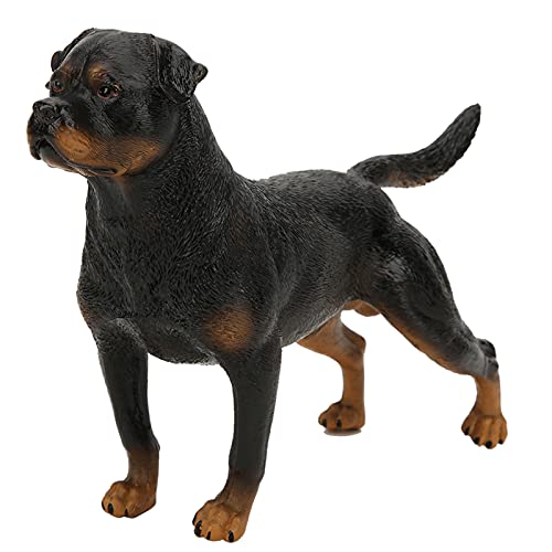 Zhangpu Rottweiler Modell Simulation Rottweiler Ornamente Desktop Dekoration Kind Pädagogisches Spielzeug von Zhangpu