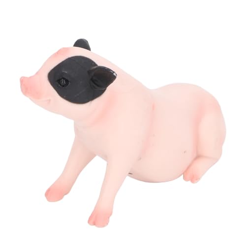 Zhangpu Schweinemodell, Simulation Schweinehaltung, Spielfiguren, Lernspielzeug, Spielfigurensammlung, Ornamente, Dekoration, (Sitzendes Schwein) von Zhangpu