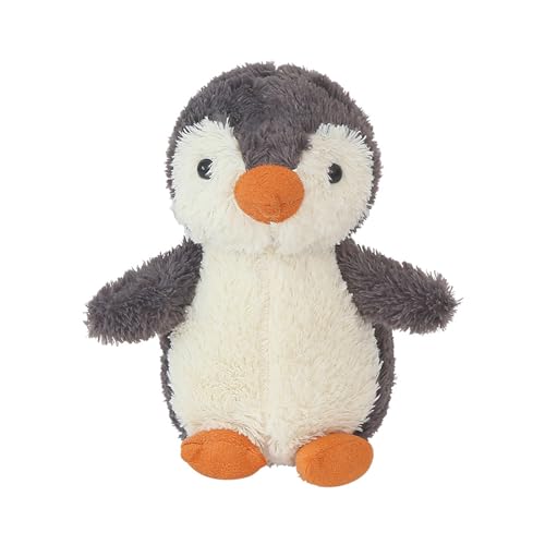 Zhlearda Kuscheltier Pinguin, 35cm Kuscheltier Pinguin Plüschtier für Kinder, Weicher Kuscheliger Pinguin Kuscheltier, Plüsch Kinder Kuscheltier, Grauer Plüschpinguin Geschenke für Mädchen und Jungen von Zhlearda