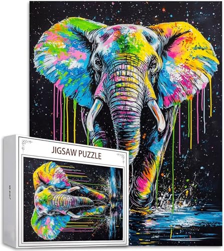 Puzzle 100 Teile Traum Puzzle Erwachsene, DIY Groß Puzzelmatten, Holzpuzzle für Erwachsene und Kinder ab 12 Jahren Wooden Jigsaw Elefant Geschicklichkeitsspiel für Die Ganze Familie, Geschenke D-825 Puzzle 100 Teile Traum Puzzle Erwachsene, DIY Groß Puzzelmatten, Holzpuzzle für Erwachsene und Kinder ab 12 Jahren Wooden Jigsaw Elefant Geschicklichkeitsspiel für Die Ganze Familie, Geschenke D-825 von Zhlpjecc