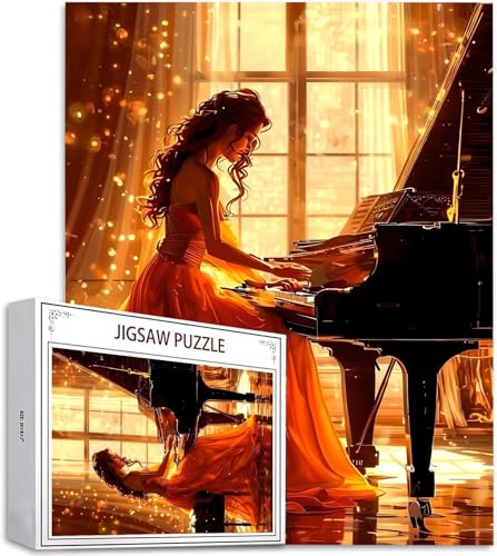 Puzzle 2000 Teile Klavier Puzzle Erwachsene, DIY Groß Puzzelmatten, Holzpuzzle für Erwachsene und Kinder ab 12 Jahren Wooden Jigsaw Frau Geschicklichkeitsspiel für Die Ganze Familie, Geschenke D-635 Puzzle 2000 Teile Klavier Puzzle Erwachsene, DIY Groß Puzzelmatten, Holzpuzzle für Erwachsene und Kinder ab 12 Jahren Wooden Jigsaw Frau Geschicklichkeitsspiel für Die Ganze Familie, Geschenke D-635 von Zhlpjecc