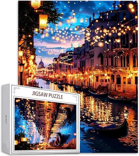 Puzzle 2000 Teile Nachtansicht Puzzle Erwachsene, Groß Puzzelmatten, Holzpuzzle für Erwachsene und Kinder ab 12 Jahren Wooden Jigsaw See Geschicklichkeitsspiel für Die Ganze Familie, Geschenke D-959 Puzzle 2000 Teile Nachtansicht Puzzle Erwachsene, Groß Puzzelmatten, Holzpuzzle für Erwachsene und Kinder ab 12 Jahren Wooden Jigsaw See Geschicklichkeitsspiel für Die Ganze Familie, Geschenke D-959 von Zhlpjecc