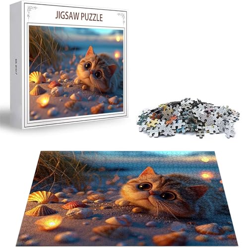Puzzle 2000 Teile Niedlich Puzzle Erwachsene, DIY Groß Puzzelmatten, Holzpuzzle für Erwachsene und Kinder ab 12 Jahren Wooden Jigsaw Katze Geschicklichkeitsspiel für Die Ganze Familie, Geschenke D-304 Puzzle 2000 Teile Niedlich Puzzle Erwachsene, DIY Groß Puzzelmatten, Holzpuzzle für Erwachsene und Kinder ab 12 Jahren Wooden Jigsaw Katze Geschicklichkeitsspiel für Die Ganze Familie, Geschenke D-304 von Zhlpjecc